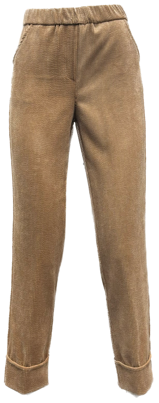 pantalone con elastico in vita Carla Ferroni 16229
