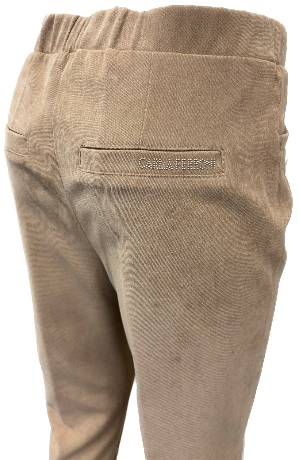 pantalone con elastico in vita Carla Ferroni 17164