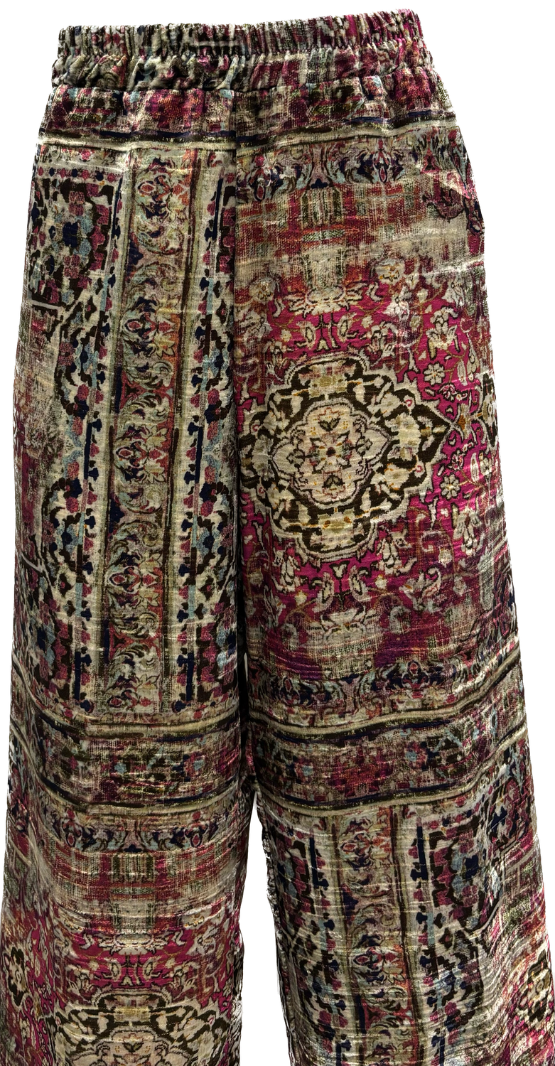 pantalone con elastico in vita Carla Ferroni 17119
