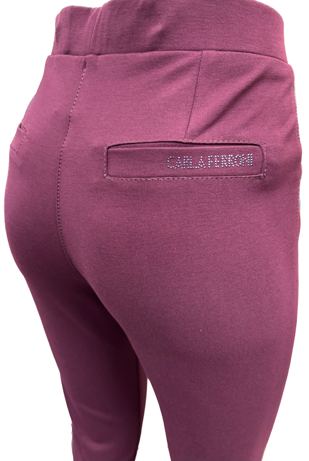 pantalone con elastico in vita Carla Ferroni 15937