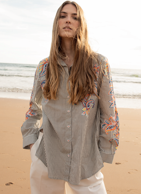 camicia Carla Ferroni 32496