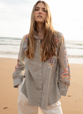 camicia Carla Ferroni 32496