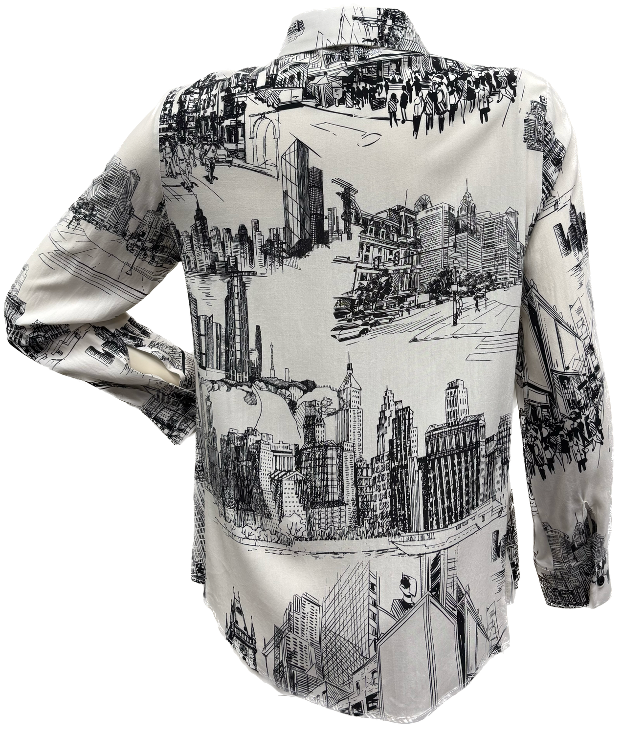 camicia fantasia Carla Ferroni 10496