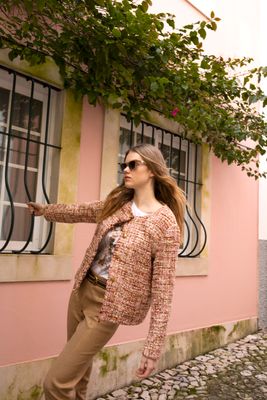 giacca tweed Carla Ferroni 17935