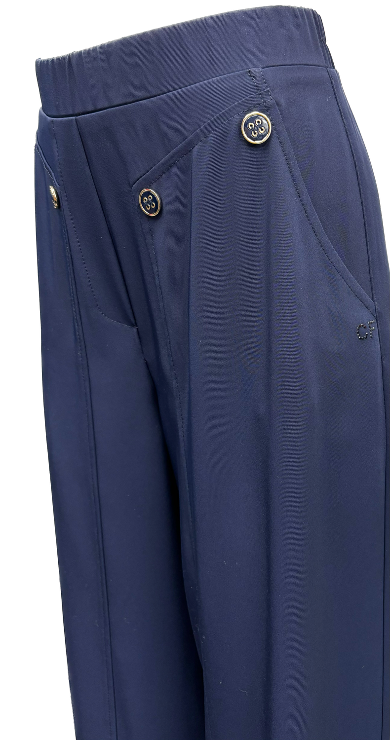 pantalone con elastico in vita Carla Ferroni 17941