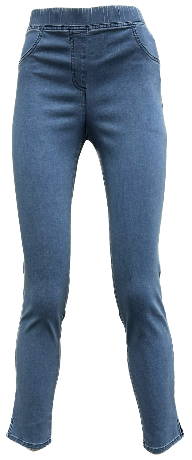 jeans Carla Ferroni 17965 elastico in vita