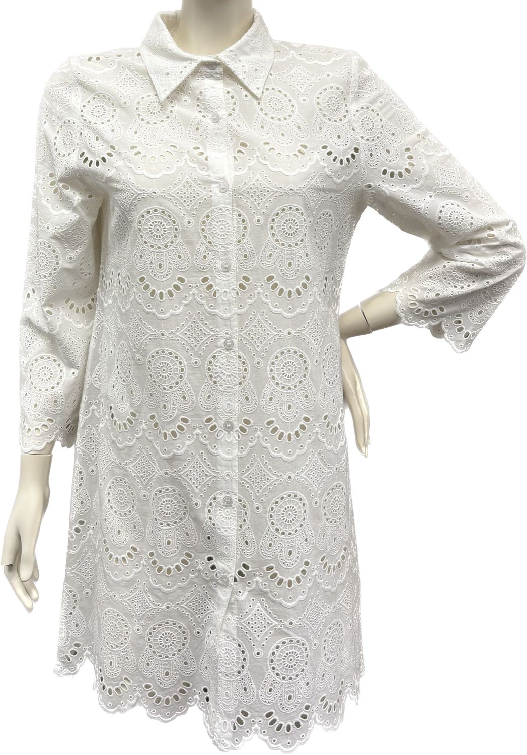 vestito abito scamiciato Carla Ferroni 32504