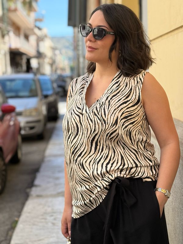 casacca canotta Carla Ferroni 10706