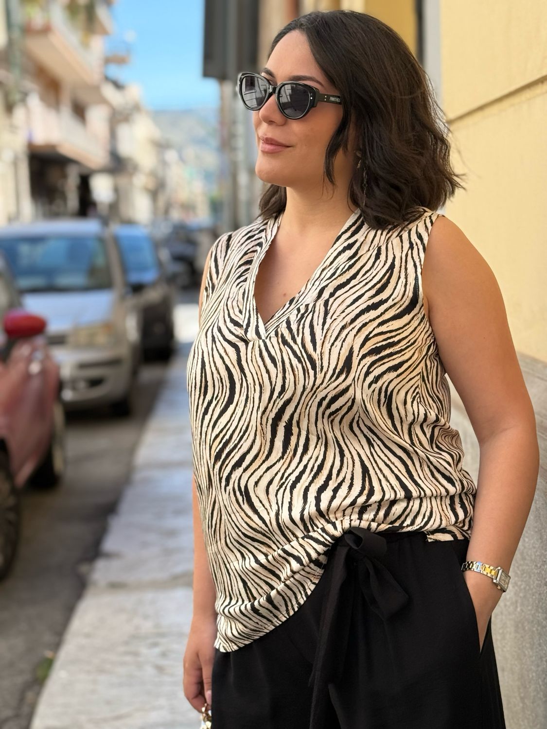 casacca canotta Carla Ferroni 10706