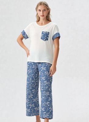completo maglia pantalone Carla Ferroni 10633 17977