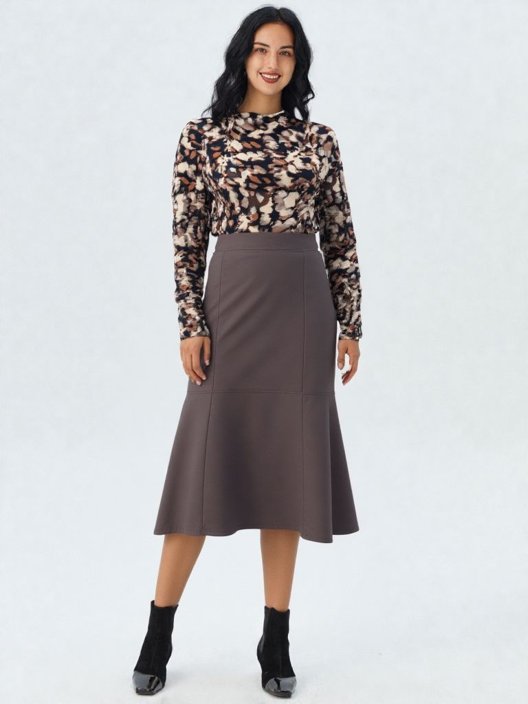 gonna eco pelle Carla Ferroni 70019