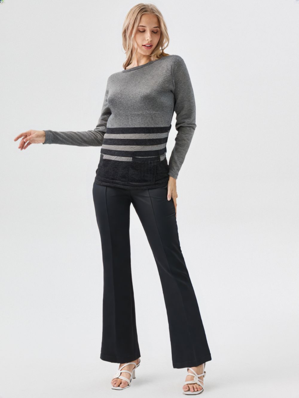 pantalone con elastico Carla Ferroni 17751