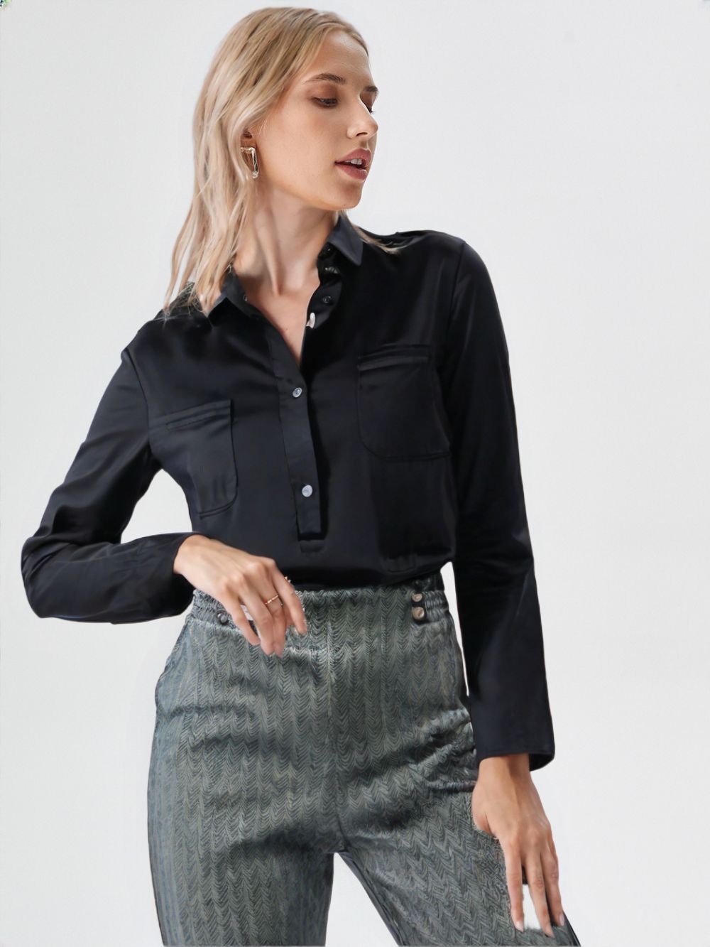pantalone Carla Ferroni con elastico in vita 70014