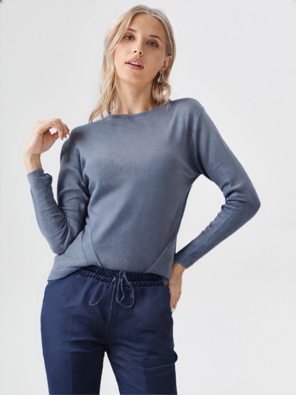 pantalone Carla Ferroni con elastico in vita 70076