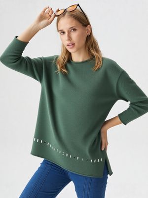 maglia maglione curvy Carla Ferroni 4355