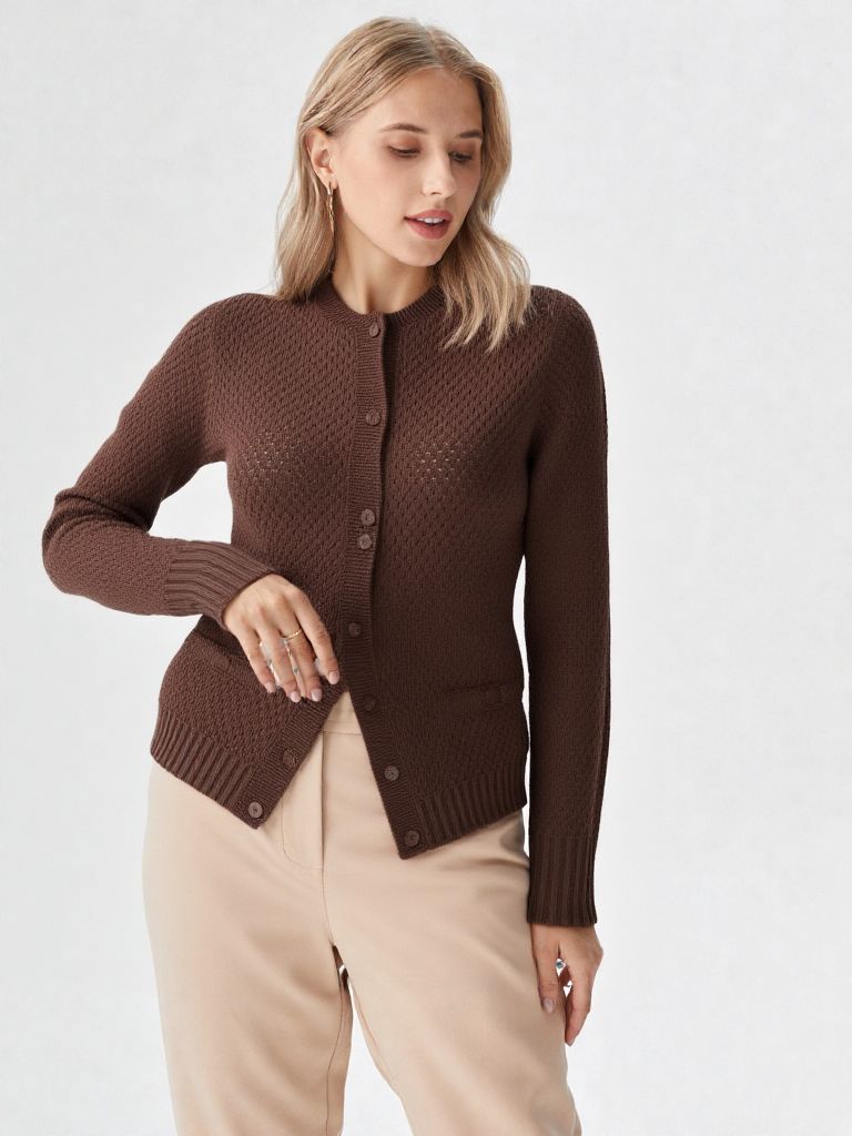 cardigan maglia Carla Ferroni 4380