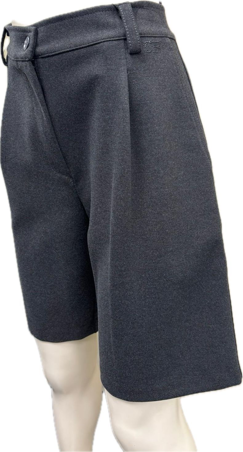 pantalone bermuda con zip Carla Ferroni 70108