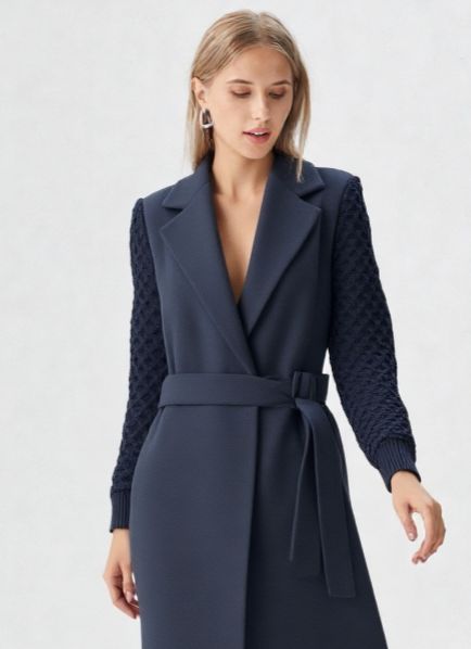 cappotto con tasche Carla Ferroni 70020