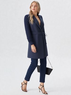 cappotto con tasche Carla Ferroni 70020