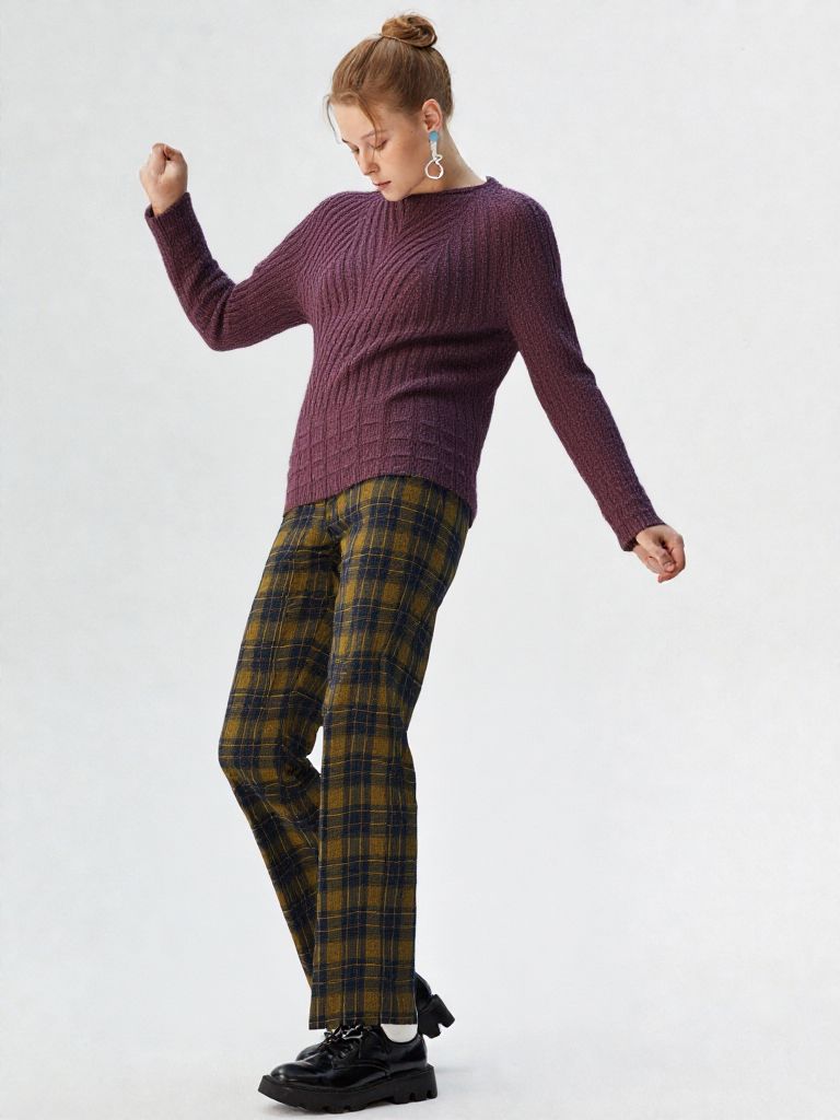 pantalone con elastico in vita Carla Ferroni 70139