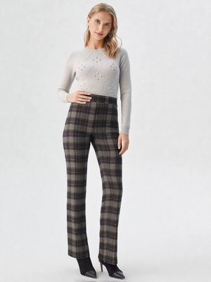 pantalone con elastico in vita Carla Ferroni 70139