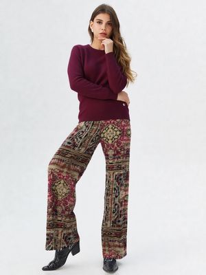 pantalone con elastico in vita Carla Ferroni 17119