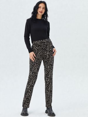 pantalone con elastico in vita Carla Ferroni 15248
