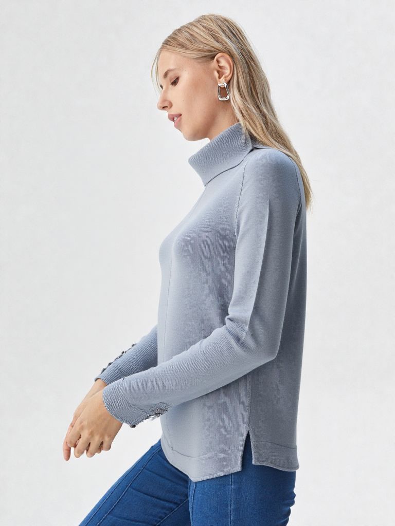 maglia maglione collo ad anello Carla Ferroni 4340