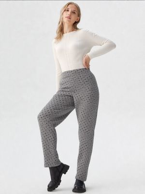 pantalone con elastico in vita Carla Ferroni 15164