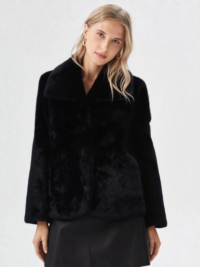 eco pelliccia REVERSIBILE Carla Ferroni 22208