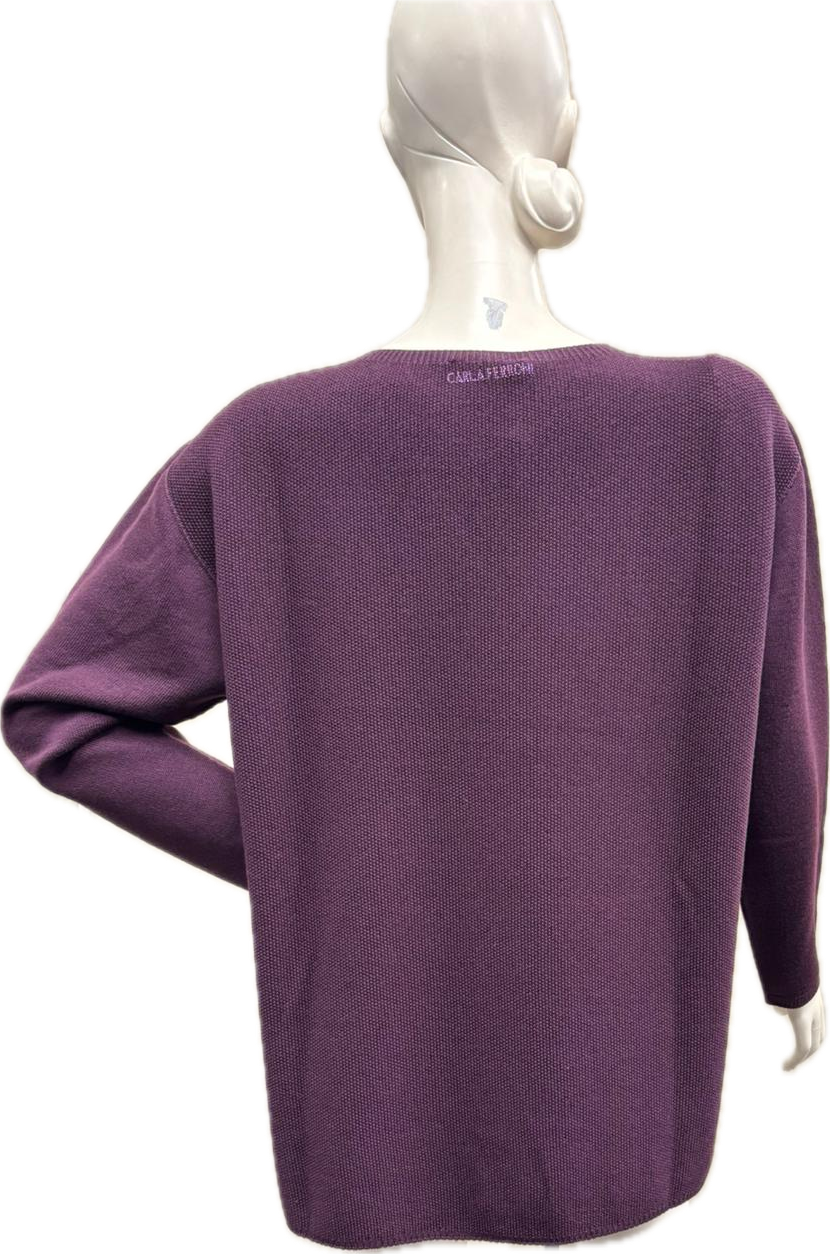 maglia maglione CURVY Carla Ferroni 4382