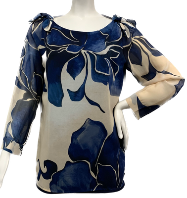 casacca a fiori Carla Ferroni 10399