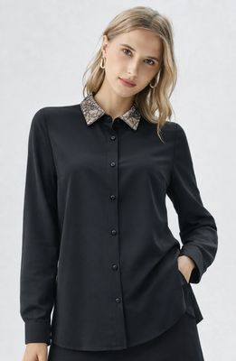 camicia pizzo Carla Ferroni 10461