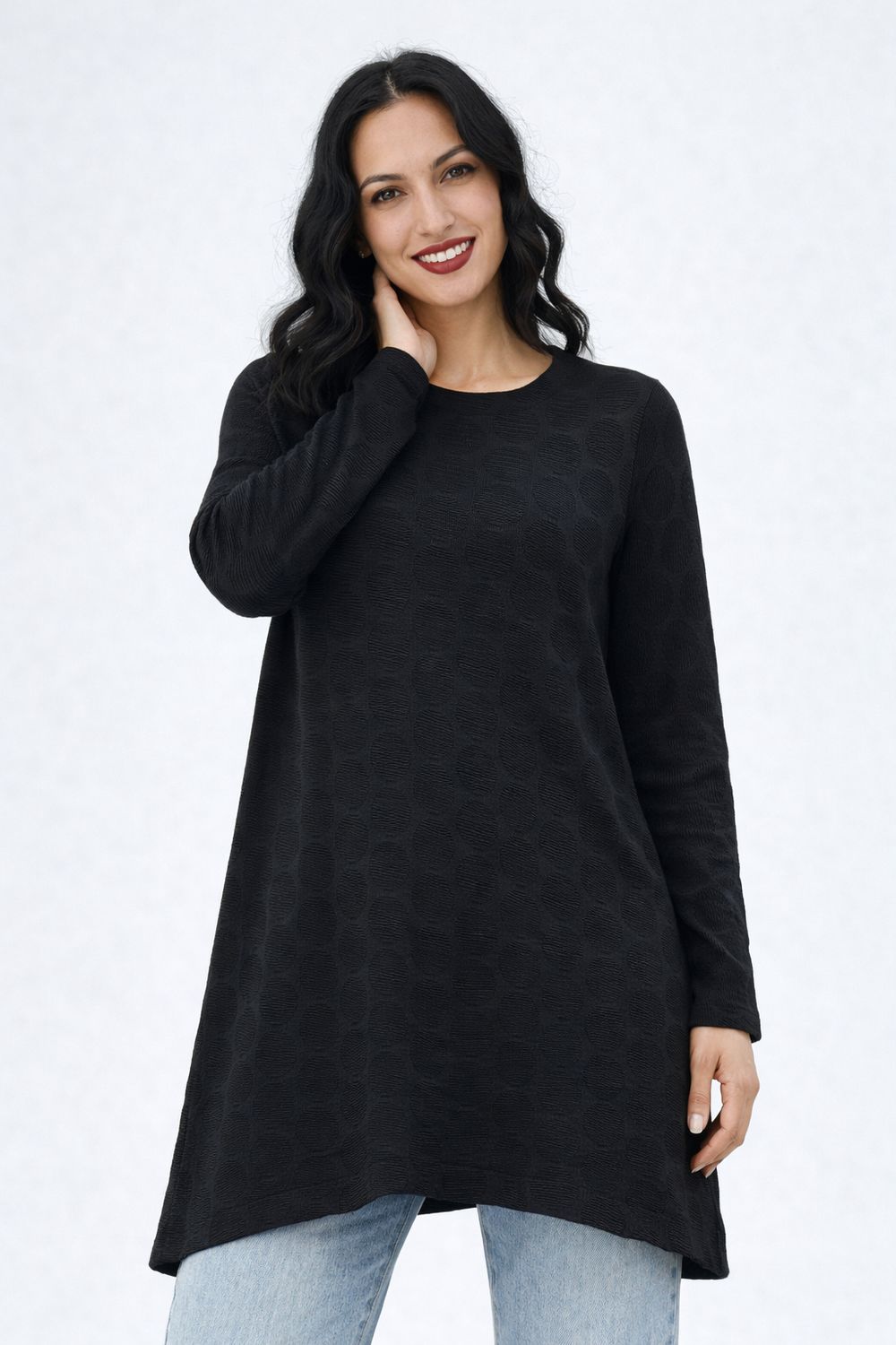 magliettone mini abito Carla Ferroni 10098