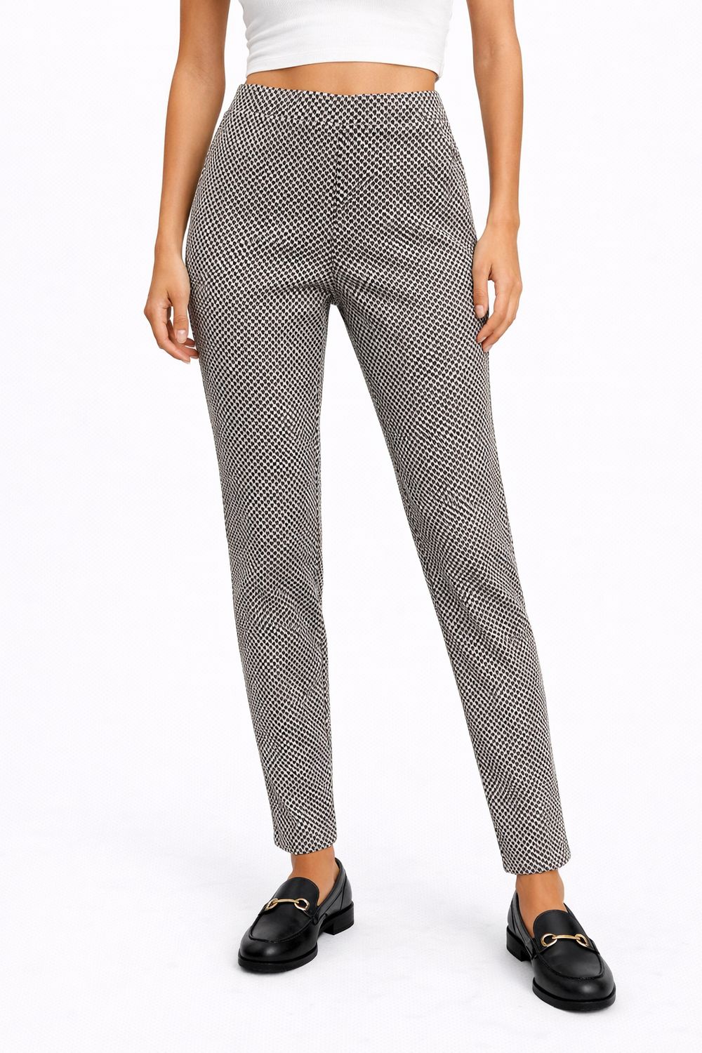 pantalone con elastico in vita Carla Ferroni 15909