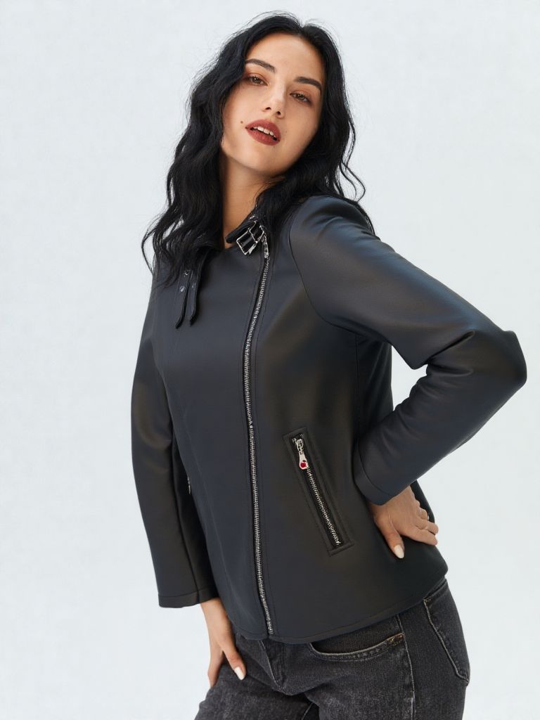 giubbino ecopelle Carla Ferroni 22085