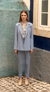 completo giacca pantalone Carla Ferroni 17887 17888