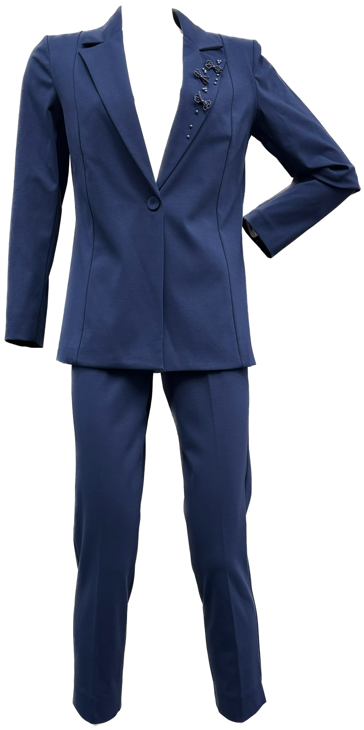 completo giacca pantalone Carla Ferroni 17887 17888