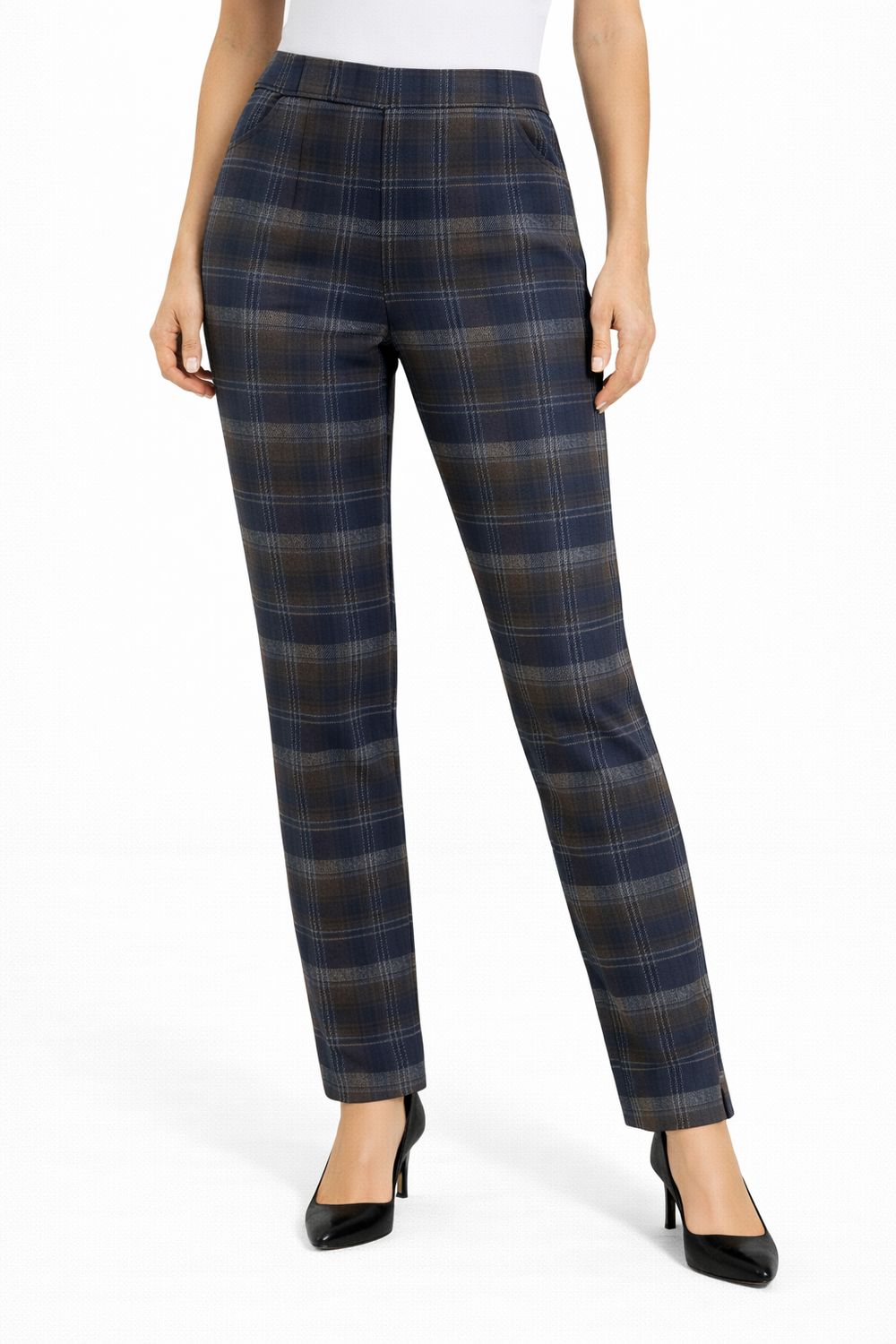 pantalone con elastico in vita Carla Ferroni 70044