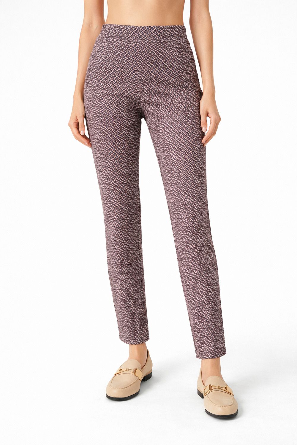 pantalone Carla Ferroni con elastico in vita 16628