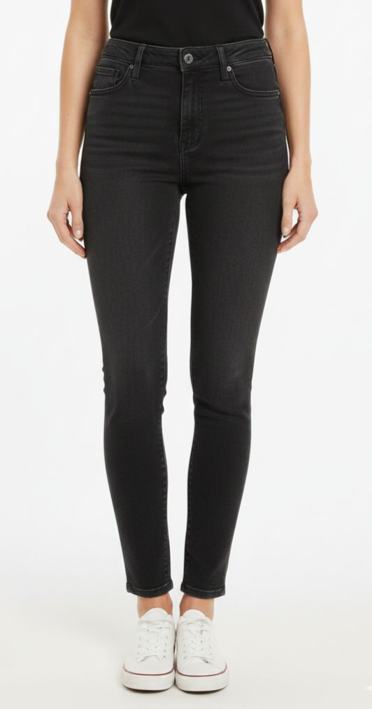 jeans con zip Carla Ferroni 21908