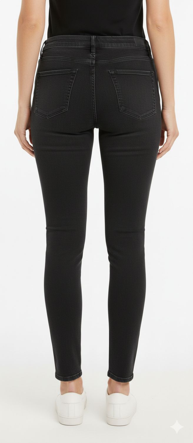 jeans con zip Carla Ferroni 21908