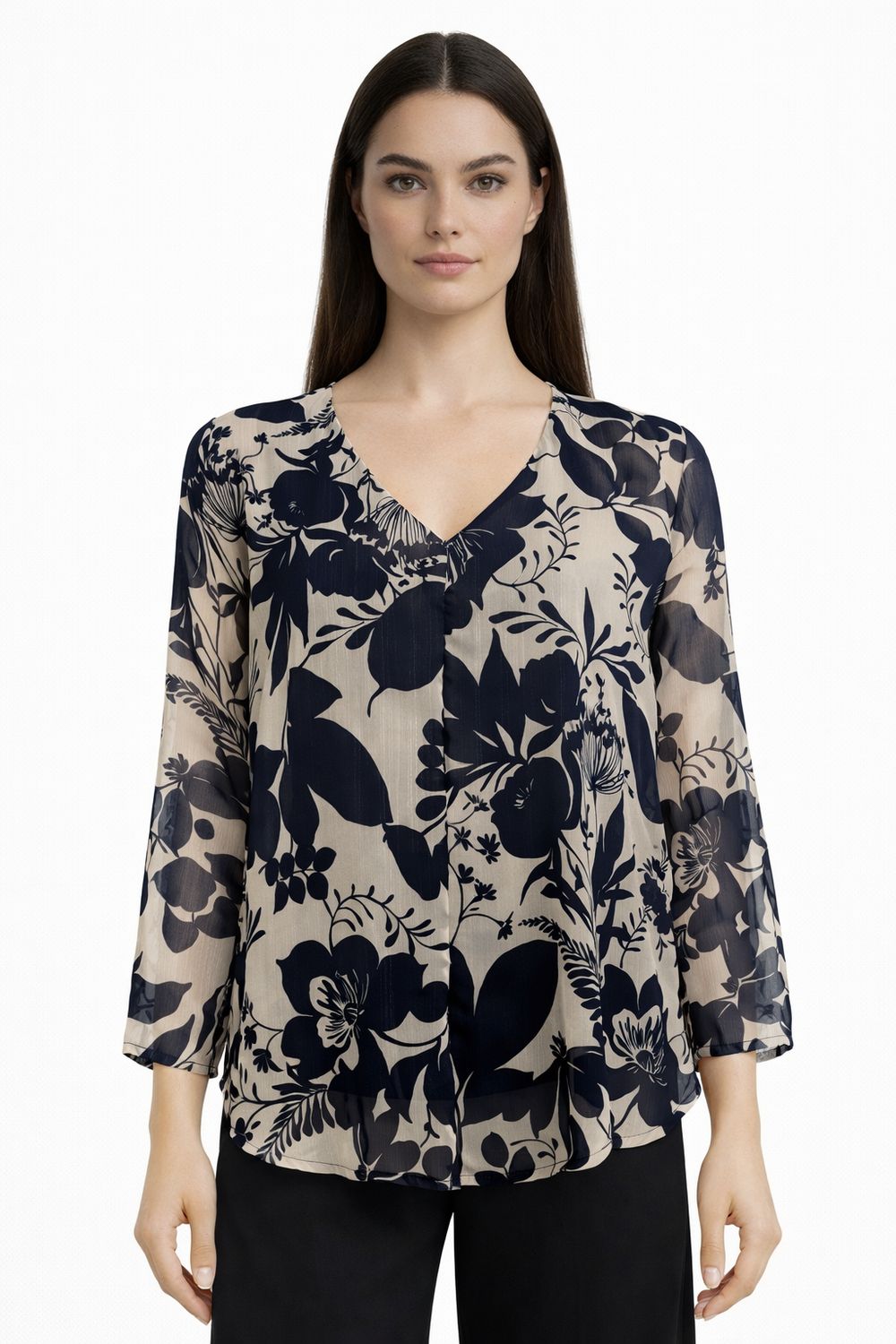 casacca fiori Carla Ferroni 50142