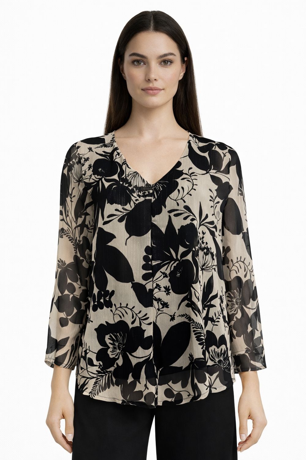 casacca fiori Carla Ferroni 50142