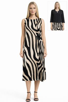 abito con giacca Carla Ferroni 70197