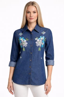 camicia Carla Ferroni 32521