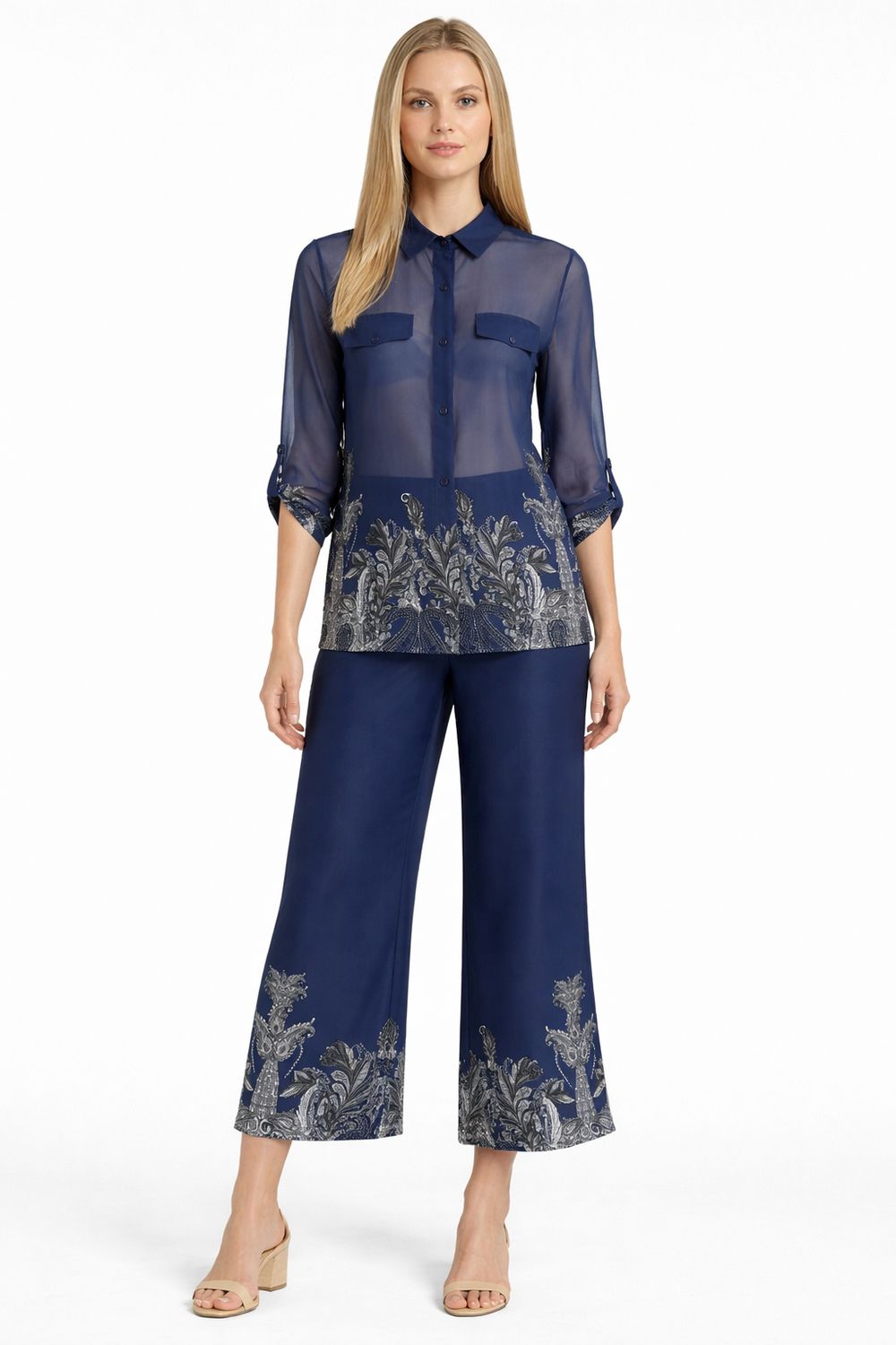 completo camicia pantalone Carla Ferroni 70260 50152