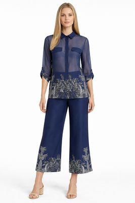 completo camicia pantalone Carla Ferroni 70260 50152