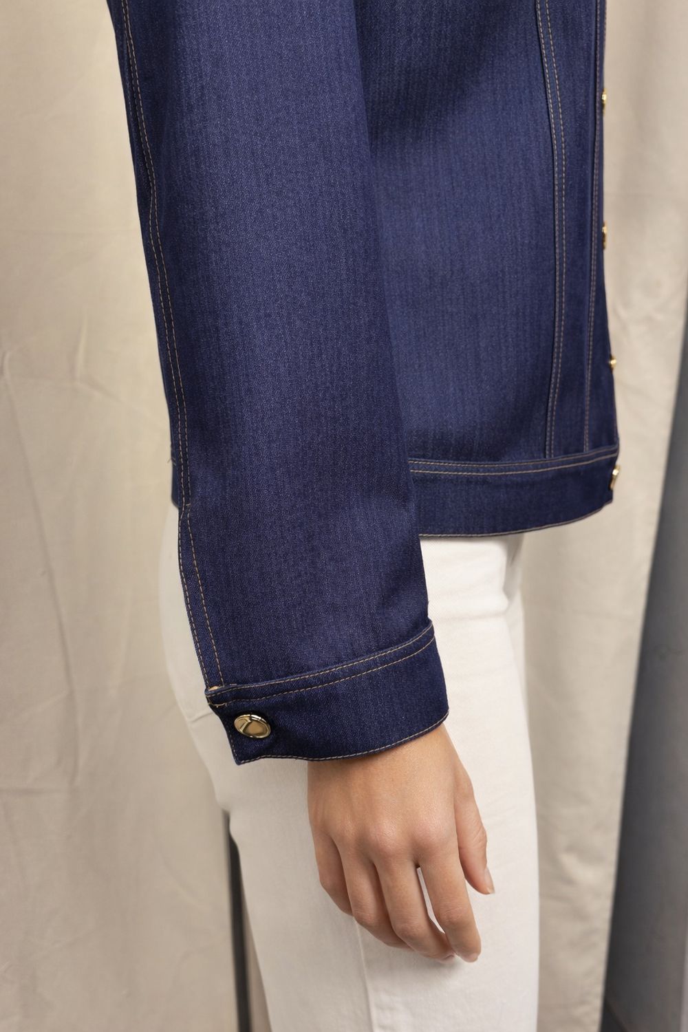 giubbino giacca di jeans Carla Ferroni 70269