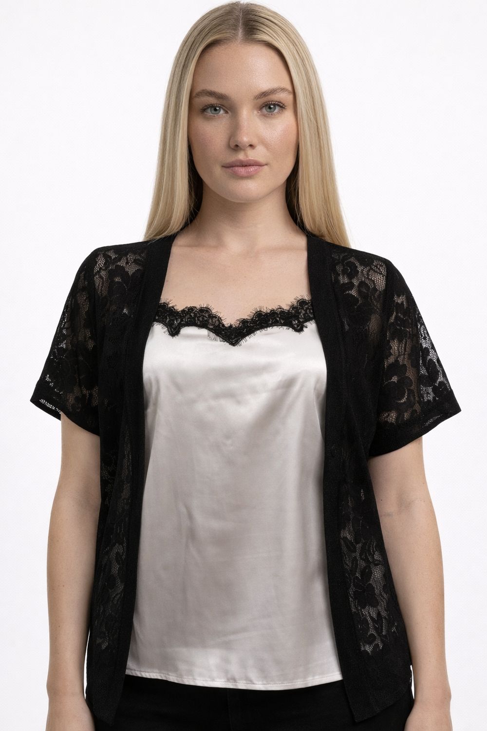 twin-set canotta e cardigan Carla Ferroni 50111